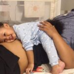 Babe Cabiita Instagram - Yey bambino mau punya adik lagi, uda mulai nendang nendang nih dlm perut.. @fatiyw