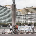 Babe Cabiita Instagram - Gowes itu harus FUN FUN FUN! Jangan slide sampai ahir karna itu merupakan inspirasi kami sampai membawa spanduk disegala tempat!
