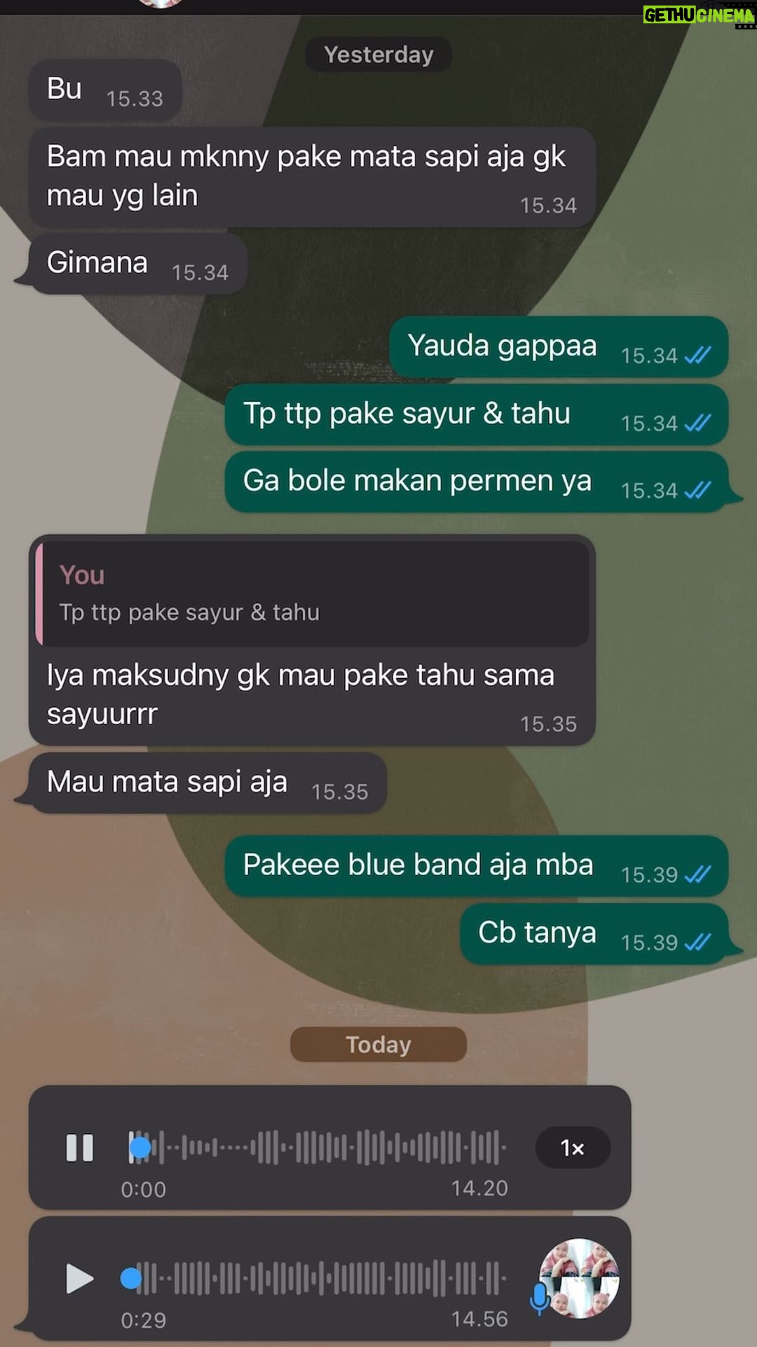 Babe Cabiita Instagram - Hadeeeh dr kecil uda jago bikin meleyot hati emaknya ni.. merayu tapi maksa 😅🤣