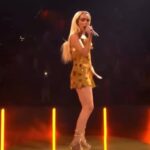Bad Gyal Instagram - Thank you @jonathan.anderson @loewe for this custom 420 dress 🔥😍🍁 Gracias x la oportunidad de cantar chulo 💕 @latinamas MGM Grand Las Vegas
