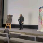Bahare Rahnama Instagram - محیا ساعدی در مراسم اکران عطر اخر اردیبهشت... ممنونم از نگاه پر مهرت این فیلم تقدیم میشود به مادرم و همه مادران ایرانی.. با خرید این فیلم در حمایت پر افتخار من از زنان شریف سرپرست خانوار ایران سهیم باشید... فیلم‌سینمایی عطر آخر اردیبهشت ساخته بهاره رهنما در گروه سینمایی هنر و تجربه ‎زمان دوشنبه ۴اردیبهشت ‎مکان:پردیس سینمایی چارسو #خشونت_زنان_علیه_زنان ‎#هنروتجربه ‎#بهاره_رهنما ‎#عطر_آخر_اردیبهشت @honar.tajrobeh