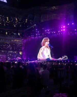 Bailee Madison Instagram - I’ll tell them how the crowds went wild 🤍
There’s no words to really describe the night that Taylor and her team work so hard to create for every single person in the room…. the love that is felt, the friendship bracelets that are handed out, the cathartic, healing, walk down memory lane feeling and the pure appreciation of being there in that moment. Thank you, Taylor, for the way you share your gifts & heart with us… thank you Tree and team for making the night so special and for letting me grow up at these concerts with you all. The biggest congratulations to every single person who is a part of this tour. 💕💕💕 I had the time of my life. (And man I wish I could post more than 10 pictures!!)