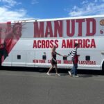 Bailee Madison Instagram - United! United! Uniteddd! ❤️ Thank you @manchesterunited for having us!! An honor getting to watch the boys train, and what a win at MetLife Stadium! Thank you to the players, and the entire @manchesterunited team for your warmth and gracious welcome. Have a healthy, safe and successful season! X B&B