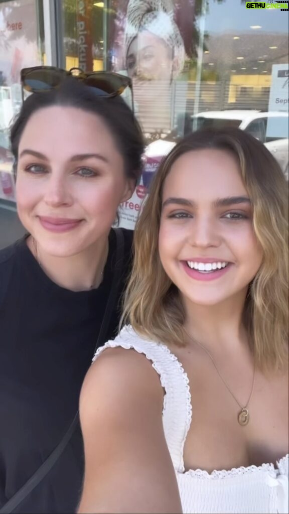 Bailee Madison Instagram - Shopping my favorite @naircare products at @ultabeauty ❤ Pick yours up today at your local Ulta. #ad #naircare 💕💕💕 thanks for the sister date @kaitlinvilasuso ! Xxx