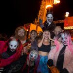 Bailee Madison Instagram - ‘Twas a bloody good time…. Frightening and amazing all at once (as always!!) Thank you @HorrorNights #UniversalHHN for having us! 🔪❤️ (ps. Getting chased through a theme park is real fun with this crew.. love u guys)