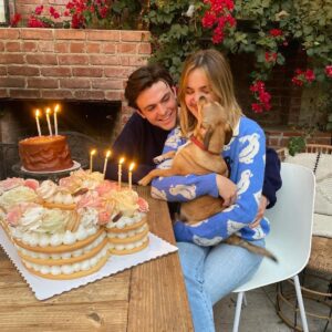 Bailee Madison Instagram - This is 23 ❤️ 
Filled with love, joy, peace, gratitude  and excitement. While also reflecting on 23 years of incredible memories. Thank you ALL for the birthday love, it’s an honor of a lifetime getting to grow up with you- thank you for choosing to continue to love and support me as I grow. 
I feel infinite amounts of gratitude for the love that I have in my life, and for the simple moments of life that fuel my heart and mind. I’m so blessed with the loved ones in my life who love me so hard in person, and somehow know how to love me so hard no matter how far the distance. 
@momma_madison thank you for bringing in me into this world, I love you so so much. 

Ps. @kaitlinvilasuso thank you for somehow throwing together a little backyard family lunch while I was home for a short time… I don’t know how you can hang balloons so fast, but it’s such a talent. ❤️❤️ 

And if this 23 year old has any right to give any advice….. (😝) hug your loved ones, listen, grow, and make the most of every precious second of life. We don’t get time back, so please just take a moment every day to enjoy the love in your life and count your blessings. 

So many beautiful chapters of life have been written, but I’m eager and ready for whatever this new chapter has in store. ❤️

Sending love to all of you. 
B