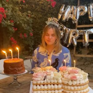 Bailee Madison Instagram - This is 23 ❤️ Filled with love, joy, peace, gratitude and excitement. While also reflecting on 23 years of incredible memories. Thank you ALL for the birthday love, it’s an honor of a lifetime getting to grow up with you- thank you for choosing to continue to love and support me as I grow. I feel infinite amounts of gratitude for the love that I have in my life, and for the simple moments of life that fuel my heart and mind. I’m so blessed with the loved ones in my life who love me so hard in person, and somehow know how to love me so hard no matter how far the distance. @momma_madison thank you for bringing in me into this world, I love you so so much. Ps. @kaitlinvilasuso thank you for somehow throwing together a little backyard family lunch while I was home for a short time… I don’t know how you can hang balloons so fast, but it’s such a talent. ❤️❤️ And if this 23 year old has any right to give any advice….. (😝) hug your loved ones, listen, grow, and make the most of every precious second of life. We don’t get time back, so please just take a moment every day to enjoy the love in your life and count your blessings. So many beautiful chapters of life have been written, but I’m eager and ready for whatever this new chapter has in store. ❤️ Sending love to all of you. B