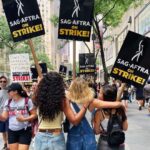 Bailee Madison Instagram - Beyond proud and filled with appreciation to stand in solidarity with the WGA and #sagaftra , and to be a witness to all of the unions standing firm, strong and UNITED. This truly is a moment in history, and is simply a choice of right or wrong. What our unions are asking for couldn’t be more fair or reasonable, and we are at a pivotal moment where the safety of humanity is being threatened. I love what I do with every ounce of me. I started when I was 3 years old, and got my sag card in 2006… Nothing is more magical or special than being a witness to hundreds of humans, sharing their talents, their hearts, their time, their passion and their belief all for the sake of creating art for people to sit down, escape and enjoy. It takes a village to bring something to life and to your screen, and there are so many incredible and gifted people behind the camera that the audience doesn’t get to see. It’s not just a hobby, or for fun… it is our life and our breath and our everything. And as we walked the streets of NYC, the energy was palpable showcasing just that. Making movies and making shows is all I’ve ever known, and my entire heart is ever beating for this industry, and everyone a part of it. I’ll be on the picket line 🤍 #wgastrong #sagaftrastrong