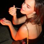 Bailee Madison Instagram - Celebrating @armanibeauty ✨✨ thank you for the girls night out, filled with the juiciest prisma lip gloss, prisma martini’s and catch up with friends (!!!) xxxxx #armanibeauty Makeup: @karayoshimotobua Hair: @saratess Styling: @elkin @britelkin @kakeykake 🤍