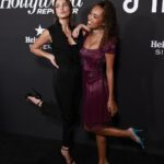 Bailee Madison Instagram - A night with @hollywoodreporter 🤍 & got to see my Z (!!) @zariazariazaria @dolcegabbana Makeup: @katrinakleinmakeup Hair: @saratess Styling: @elkin @britelkin @kakeykake