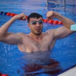 Bakhodir Jalolov Instagram - Swimming time 🏊‍♂️ ☝🏻 #boxing #rek #bakhodirjalolov #uzbekistan #top