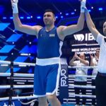 Bakhodir Jalolov Instagram - 🇺🇿 𝗧𝗜𝗧𝗔𝗡 𝗢𝗙 𝗧𝗔𝗦𝗛𝗞𝗘𝗡𝗧 🇺🇿 A big tournament from @bakhodirdjalolov 👏 #MWCHsTashkent | #Boxing | #IBA | #Athletes | #Champions | #Knockout | #Power | #Fight | #Motivation | #Fighter | #MWCHs | #Uzbekistan Tashkent, Uzbekistan