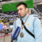 Bakhodir Jalolov Instagram - Alhamdullilah I'm home now 🏠🇺🇿