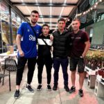 Bakhodir Jalolov Instagram - Boys from the East on the West coast! Парни с Востока покоряют западное побережье! 😉 ... #Jalolov #Abduraimov #Bivol #brigadesports #Team #nomatterwhat Los Angeles, California