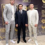 Bakhodir Jalolov Instagram - National sports awards 2022 ☝🏻🇺🇿 #bjtime⚔️ Obi Hayot