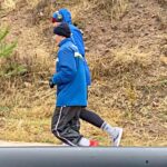 Bakhodir Jalolov Instagram - Running 10 km 🏃‍♂️ 🏔 🌧 Good work Alhamdullilah @elnur.abduraimov @anvar.turapov @farrux_meliboyev @farruhkilichev