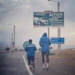 Bakhodir Jalolov Instagram - Running 10 km 🏃‍♂️ 🏔 🌧 Good work Alhamdullilah @elnur.abduraimov @anvar.turapov @farrux_meliboyev @farruhkilichev