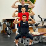 Bakhodir Jalolov Instagram - Do’stlar kechki mashg’ulotdan so’ng.💪🏻 Evening session done with friends 💪🏻 Tashkent, Uzbekistan