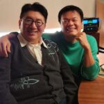 Bang Si-hyuk Instagram - With my teacher, brother & best friend @asiansoul_jyp