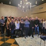 Bang Si-hyuk Instagram - With @scott.borchetta & #BMLG team. #HYBE