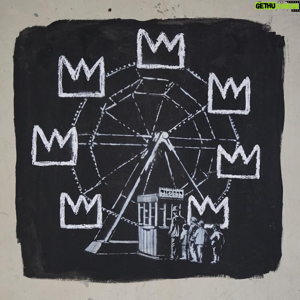 Banksy Instagram - Major new Basquiat show opens at the Barbican - a place that is normally very keen to clean any graffiti from its walls.