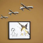 Banksy Instagram - My contribution to the Art the Arms Fair exhibition, which opens opposite the world's biggest arms fair - held this week in London.