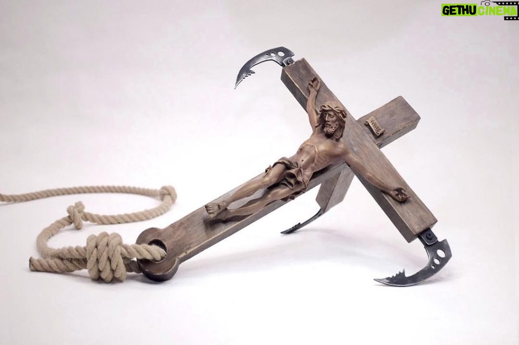 Banksy Instagram - Military grade grappling hook and combination spiritual ornament? All proceeds stay in the local community.