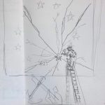 Banksy Instagram - Dover sketch