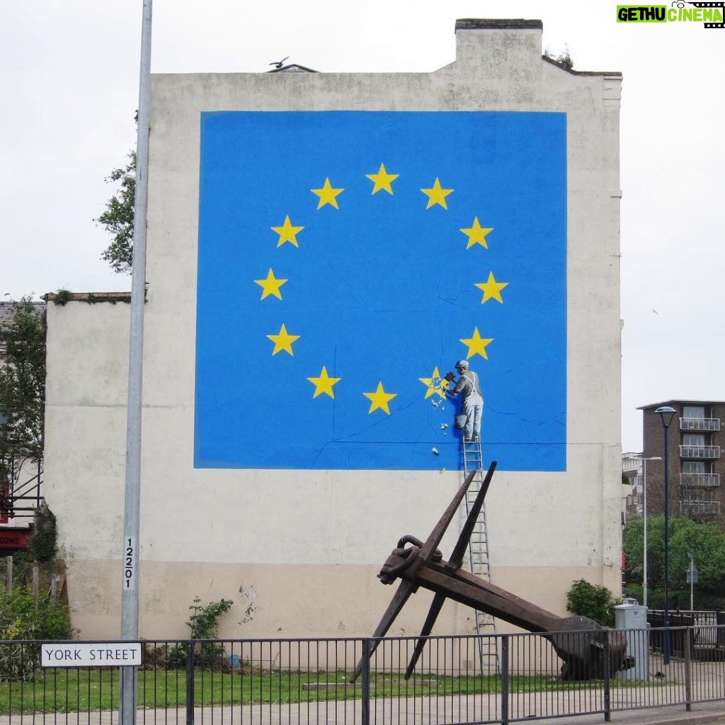 Banksy Instagram - Dover, England.