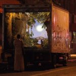Banksy Instagram - Mobile waterfall. Touring daily. Tonight - East Village