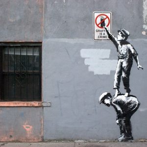 Banksy Instagram - : The street is in play Manhattan 2013 #banksyny