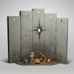 Banksy Instagram - . . Scar of Bethlehem. A modified nativity set for the @walledoffhotel