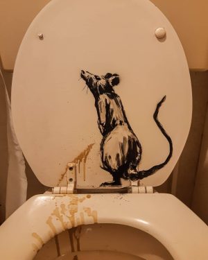 Banksy Instagram - .
. 
My wife hates it when I work from home.
