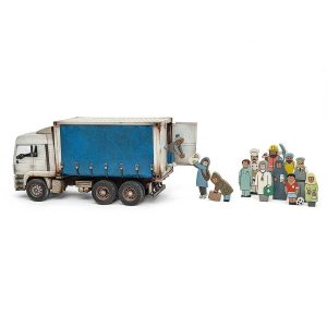 Banksy Instagram - .
I’m opening a shop.
It’s called Gross Domestic Product™.
It sells art, homewares and disappointment.
.
.
.
www.GrossDomesticProduct.com
#Balaclavalamp