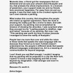 Banksy Instagram - . I got a letter from Zehra Doğan in Diyarbakır Prison, Turkey