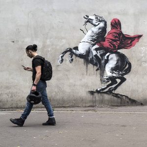 Banksy Instagram - .
LIBERTÉ, ÉGALITÉ, CABLE TV
