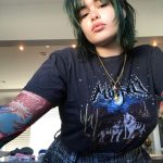 Barbie Ferreira Instagram - a tribute to my green hair. I’ll miss ya
