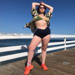 Barbie Ferreira Instagram - my orange kicks from @adidasoriginals in malibu living my lana del rey fantasy #createdwithadidas #OZWEEGO #ad