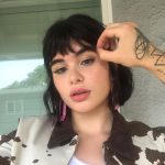 Barbie Ferreira Instagram - do we chop off our bangs in the heat of anxiety ladies