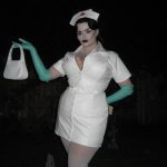 Barbie Ferreira Instagram - happy halloween from your favorite injectable nurse from hell 💉🩸
