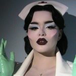 Barbie Ferreira Instagram - happy halloween from your favorite injectable nurse from hell 💉🩸