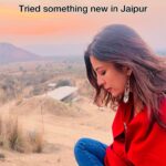 Barkha Singh Instagram - Glamping under the stars 😍✨ Would you try it? This time when I went to the pink city Jaipur I experienced it in a very different light, away from the city! My friend @ashitadhawan and I went to @teela.in and we were blown away by their hospitality and the range of experiences they have to offer!! The property is gorgeous and allows one to fully disconnect from the outside world and get lost in a world of serenity. 🤍 When you lovelies go, please do NOT miss their private dinner and sunset set ups, they’re really quite something! #traveldiaries #travel #TravelwithB #teela #teelaresort #glampinglife #glampingresort #luxurylifestyle #glampingpods #jaipur #minivlog