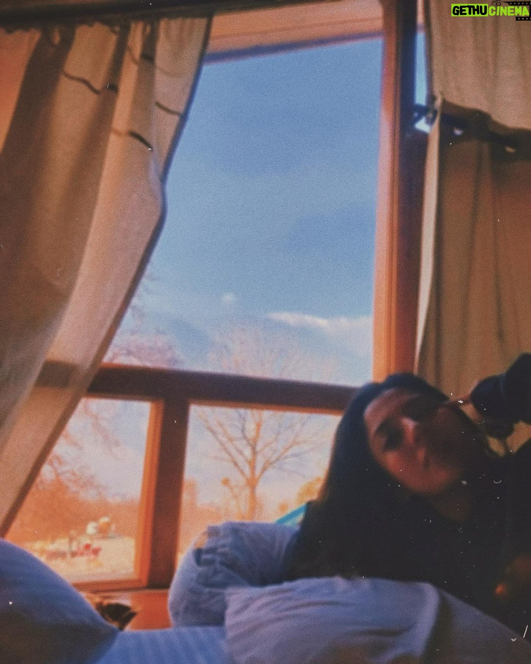 Barkha Singh Instagram - Glimpses of my Himachal trip - #Photodump 1. Happy face, because travel 2. Boru and me jumping on a frozen lake (and then got asked to get off it) 3. Morning view in the attic 4. Frozen waterfall, much wow 5. Aesthetic photo of Akku, O and me and in villa 6. Taking in Pahad feels 7. Smiley doggo friends I made 8. Watching the sunset (fav thing to do) 9. The gang .. very cool much swag 10. Cuddle-fest on my bed #TravelwithB #Traveldiaries #mountainstrip #Himachal #travel