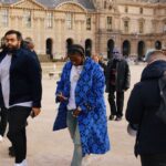 Bashar Jackson Instagram - NIGGAS SAYING THEY OUTSIDE BUT ION NEVER SEE THESE NIGGAS WHERE I BE AT😈FIRST PARIS FASHION WEEK SHOUTOUT @virgilabloh @off____white FOR HAVING ME💫CHRISTOPHER WALKING DROPPING MIDNIGHT🔥🎥 Musée du Louvre