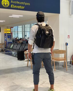 Bassel Khayyat Instagram - Travel light ⚜️ @tumitravel 
#basselkhaiat  #باسل_خياط #peace #motivation
