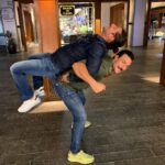 Bassel Khayyat Instagram - One and only ...brother❤️❤️❤️العب أبو حميد أحلى أخ بالدنيا #brother #family #باسل_خياط #حب #peace #dubai #syria#good_time #