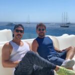 Bassel Khayyat Instagram - الميكونسيان😬😬😬😬😬😂 @abed.fahed #basselkhaiat #باسل_خياط #vacation #عيد_الاضحى #mykonos #eidmubarak Mykonos Greece