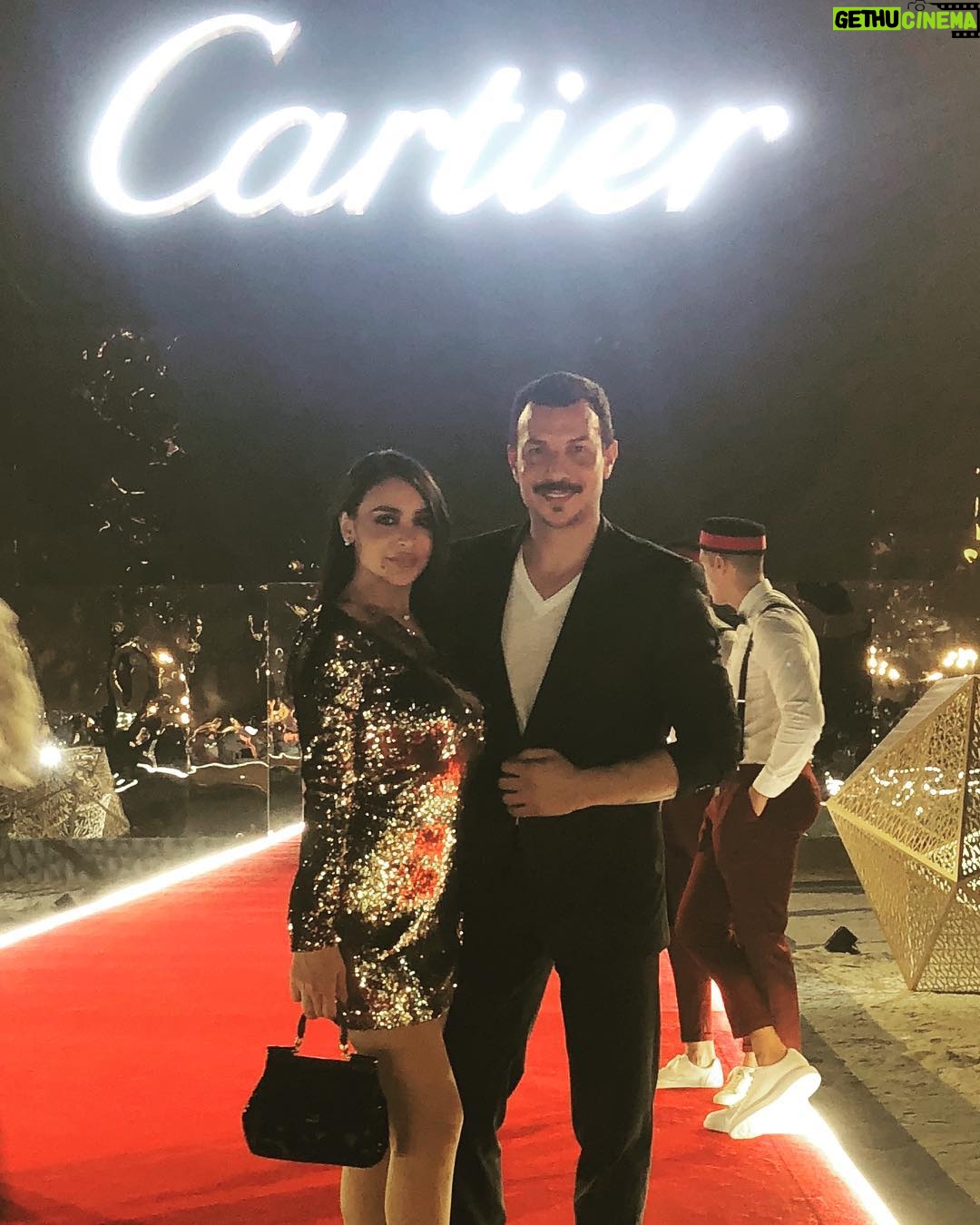 Bassel Khayyat Instagram - @cartier @nahedzedan #basselkhaiat #basselkhayat #dubai #miragecartier #cartier #dubai #motivation #love#family #peace