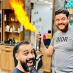 Bassem Hamraoui Instagram - حجامة المولد عند هيثم... 🔥🔥🔥 Ksar Hellal