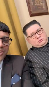 Bassem Hamraoui Instagram - كفطاجي 😂😅 كواليس تصوير سوبر تونسي على نسمة 🥰🎦